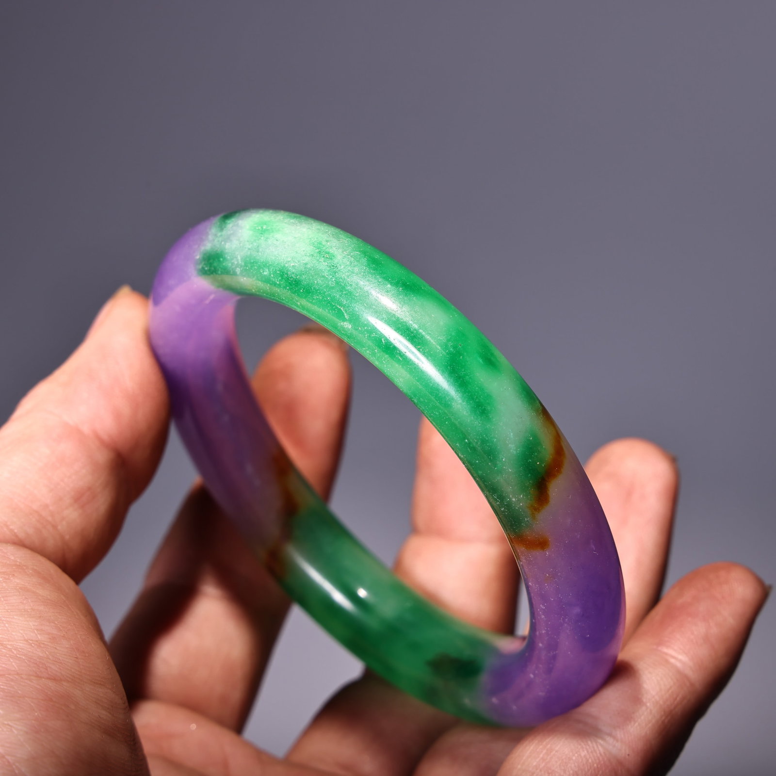 An Exquisite Jadeite Bracelets - 7