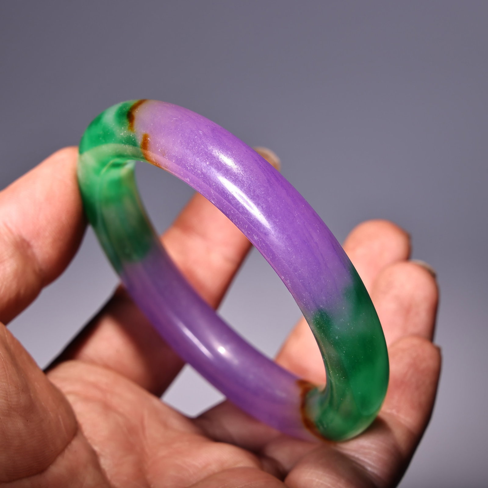 An Exquisite Jadeite Bracelets - 8