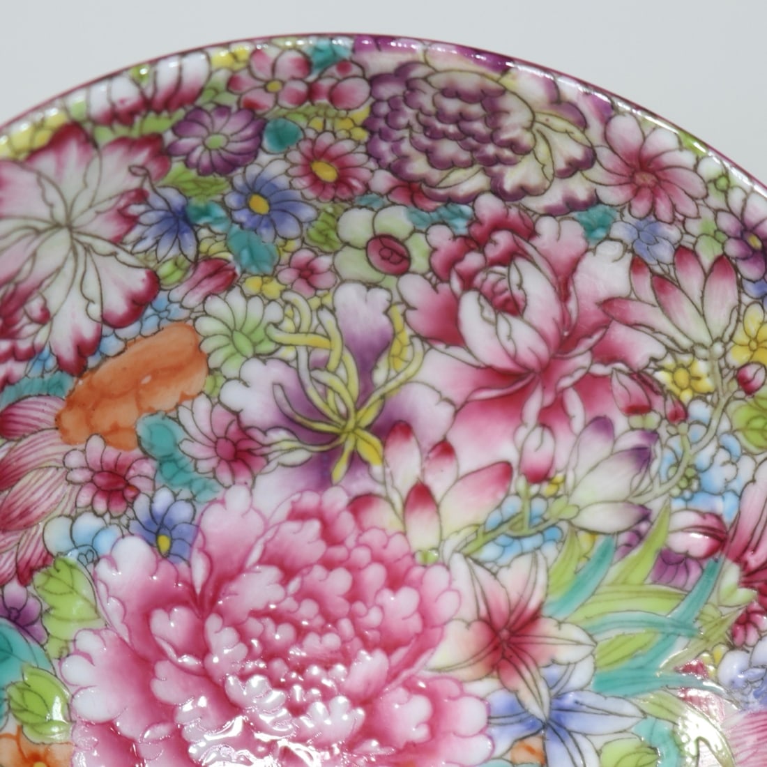 An Exquisite Enamel Flower Pattern Cup - 5