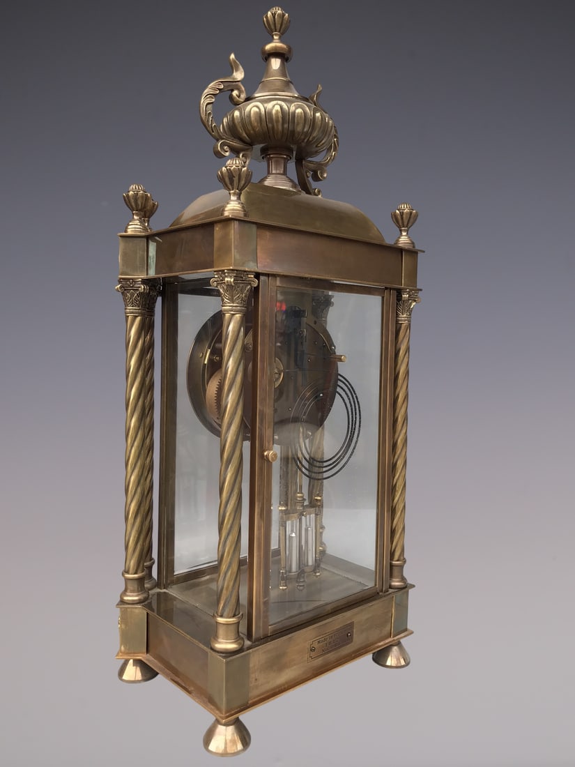 An Exquisite Bronze Clock - 5