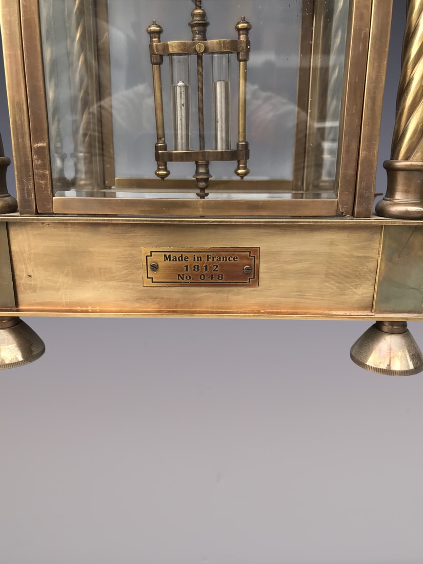 An Exquisite Bronze Clock - 9