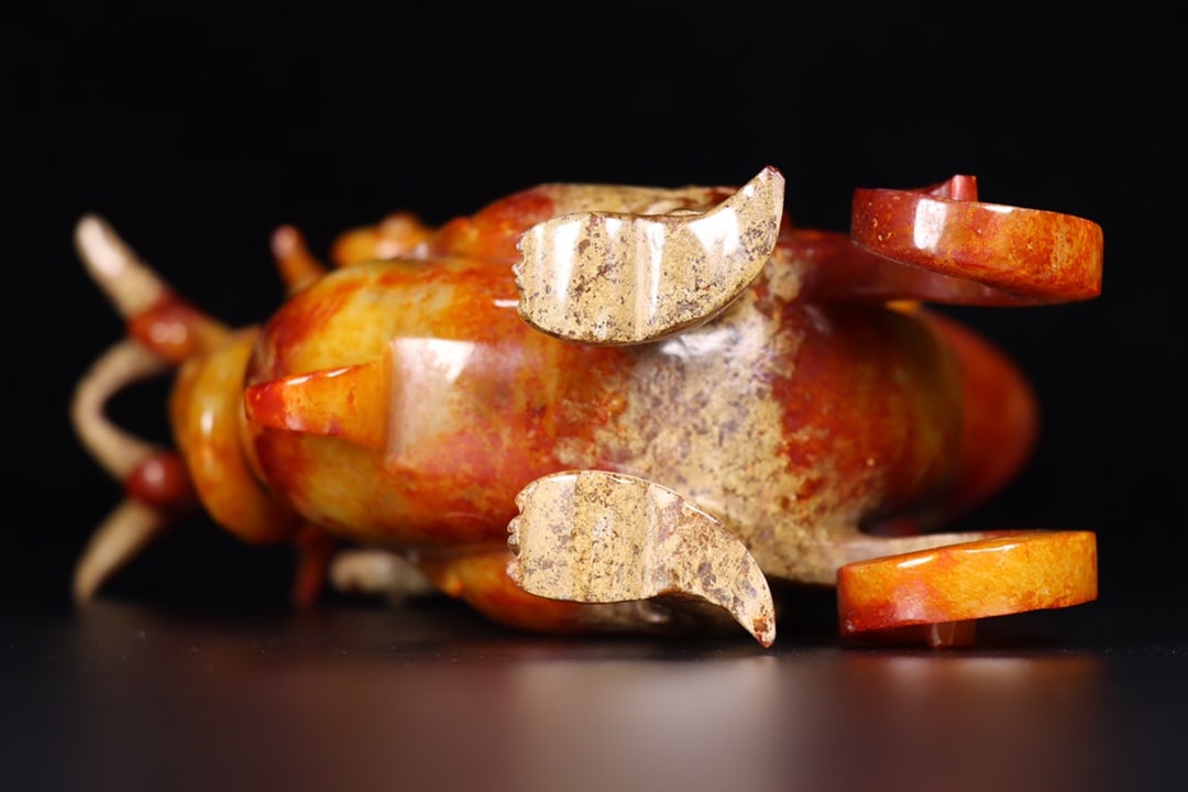A Exquisite Hotan Jade Phoenix Pattern Cup - 9