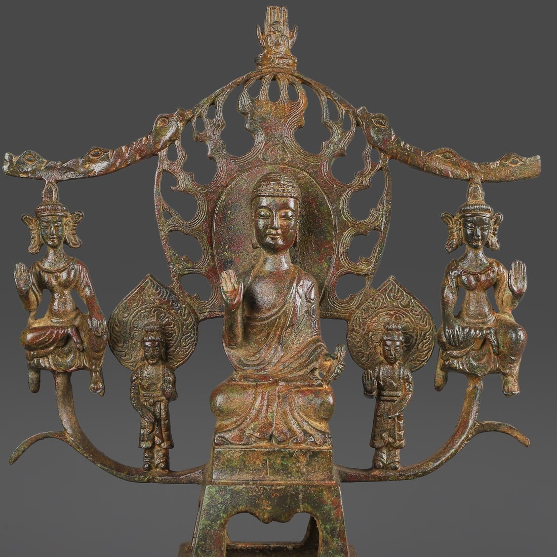 A Exquisite Bronze Buddha statue - 2