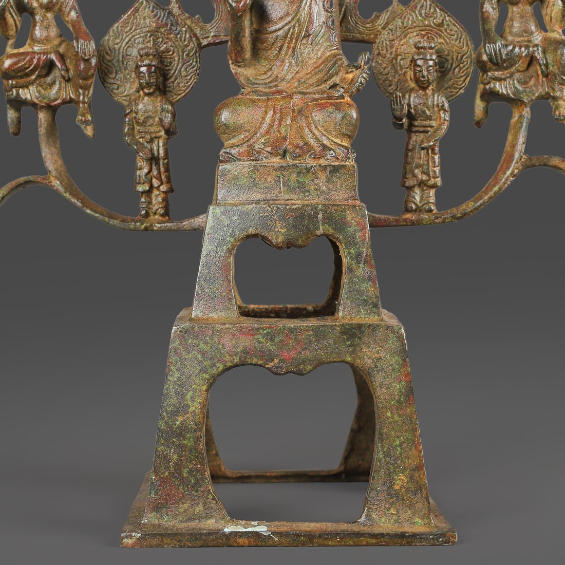 A Exquisite Bronze Buddha statue - 3