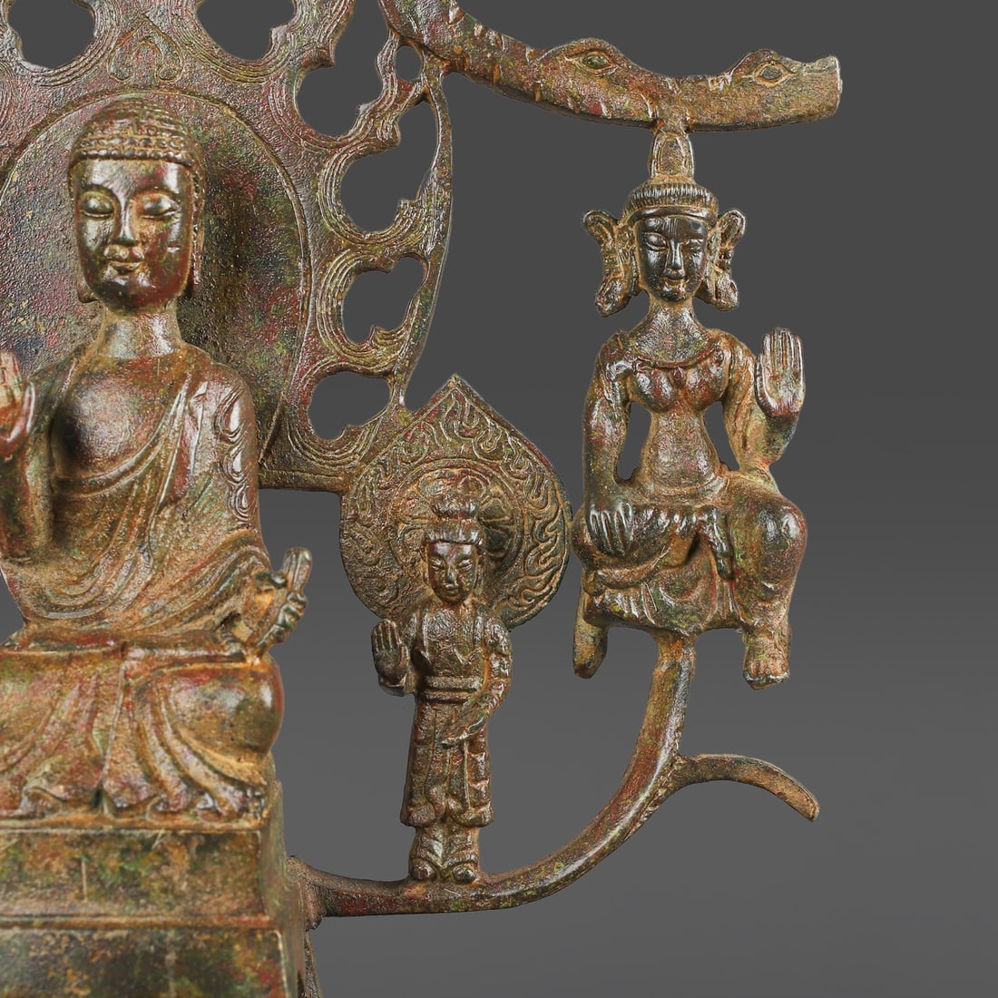 A Exquisite Bronze Buddha statue - 7