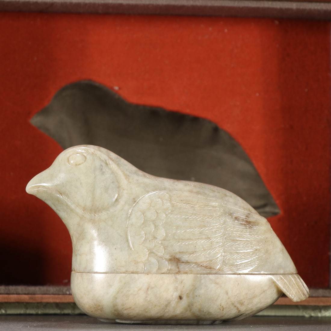 A Exquisite Hotan Bird Box - 2
