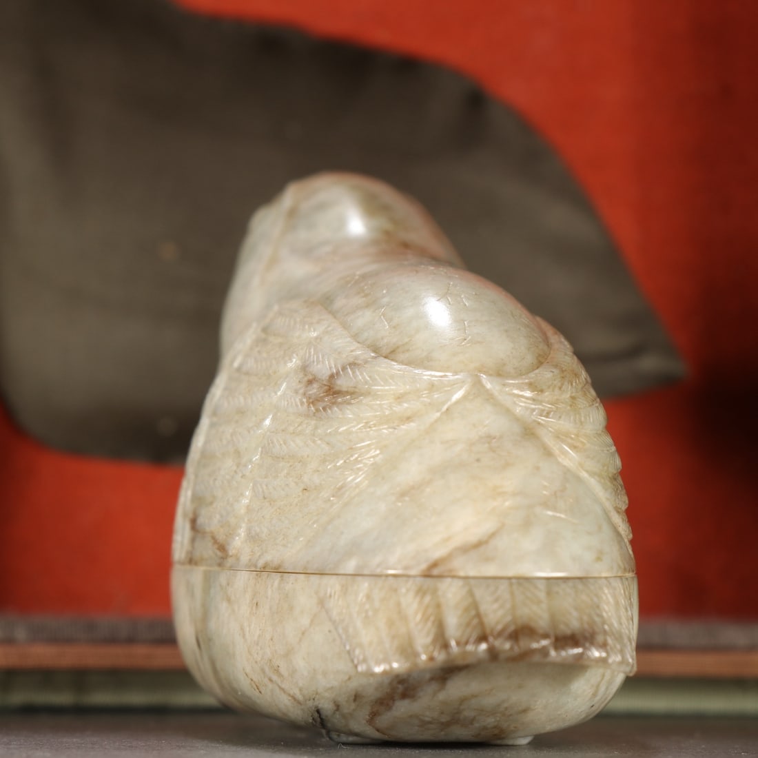 A Exquisite Hotan Bird Box - 4