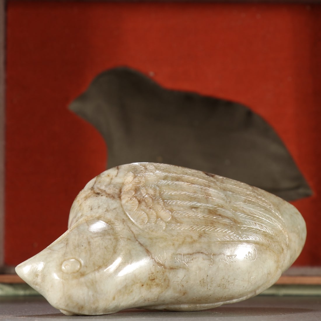 A Exquisite Hotan Bird Box - 8