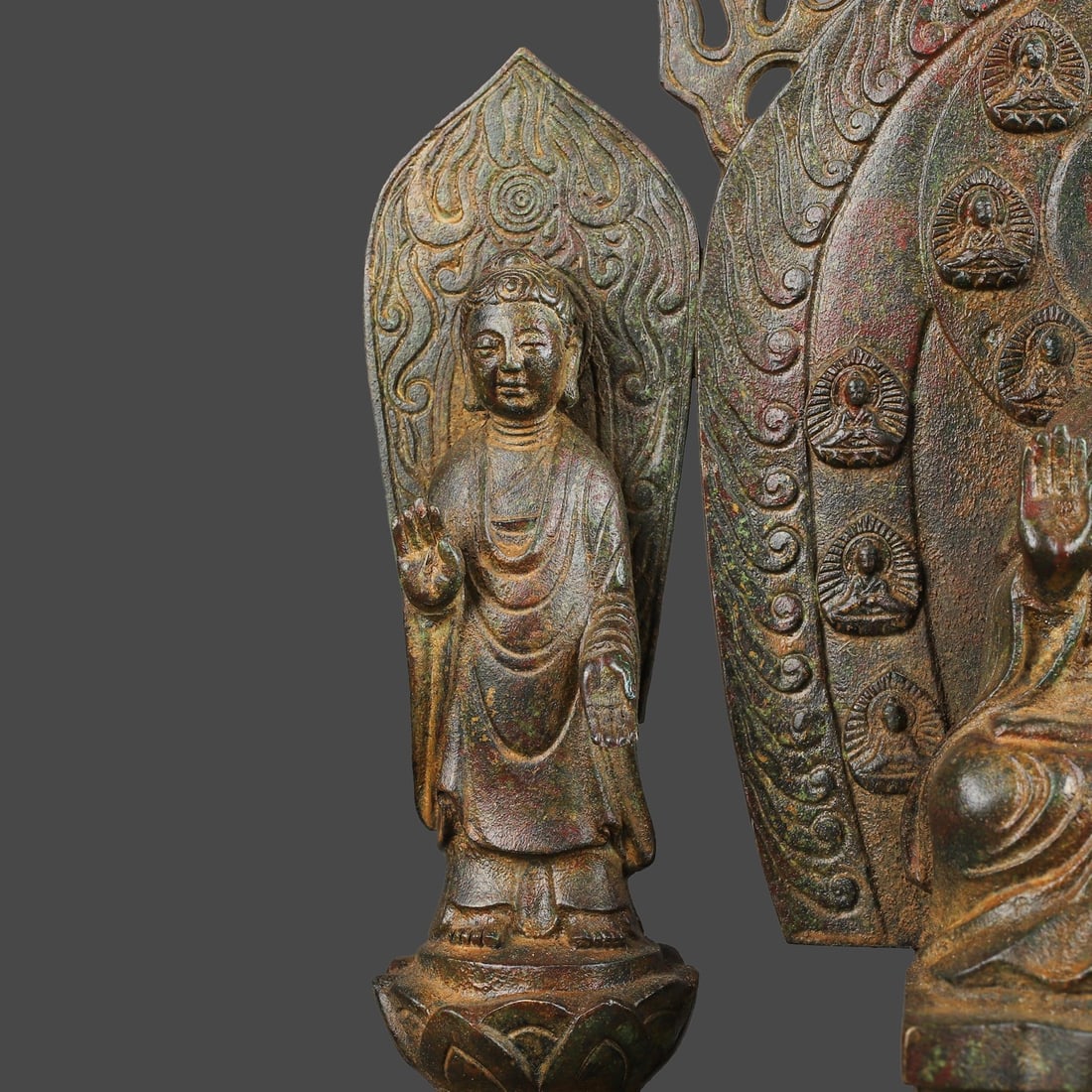 A Exquisite Bronze Buddha statue - 6
