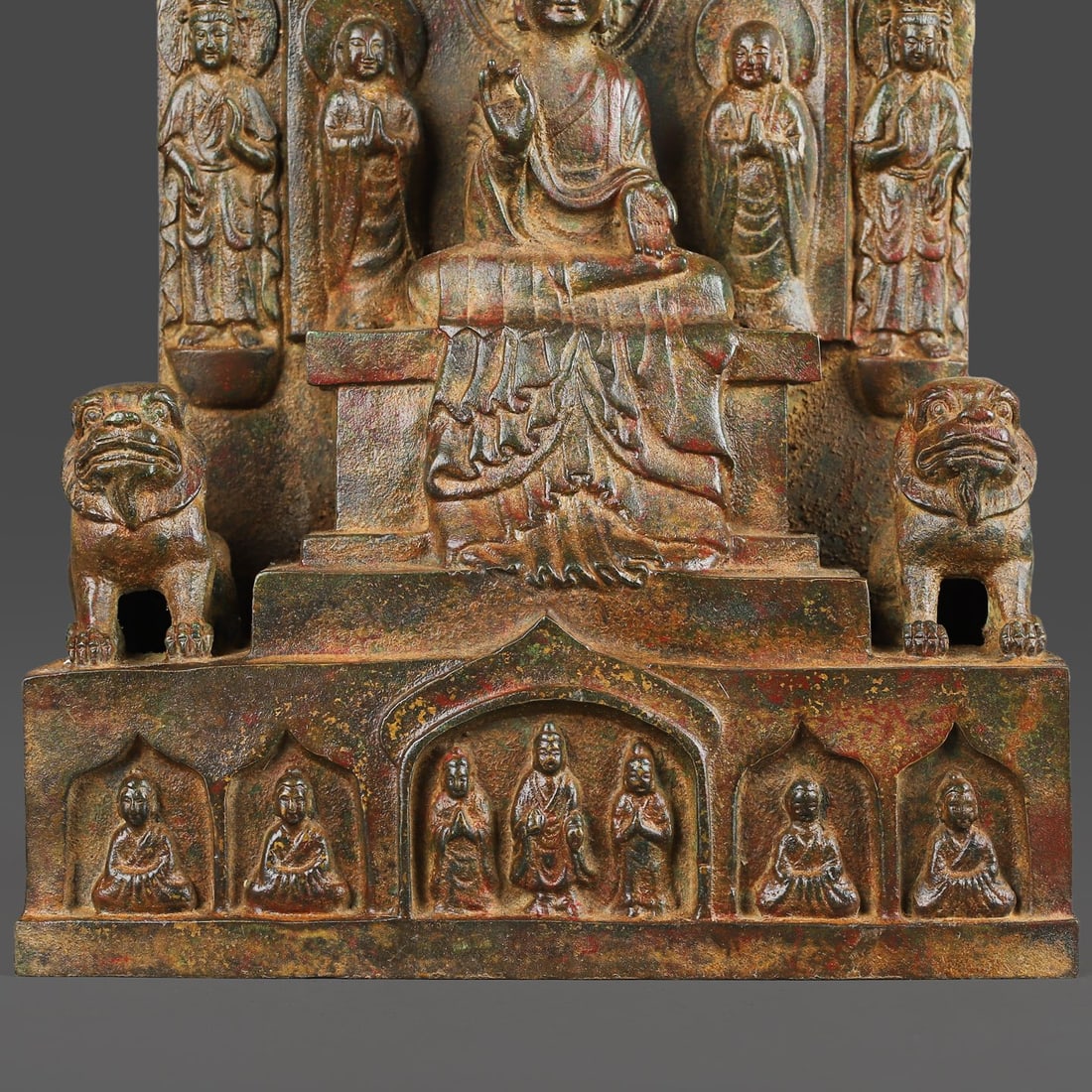 A Exquisite Bronze Buddha statue - 4