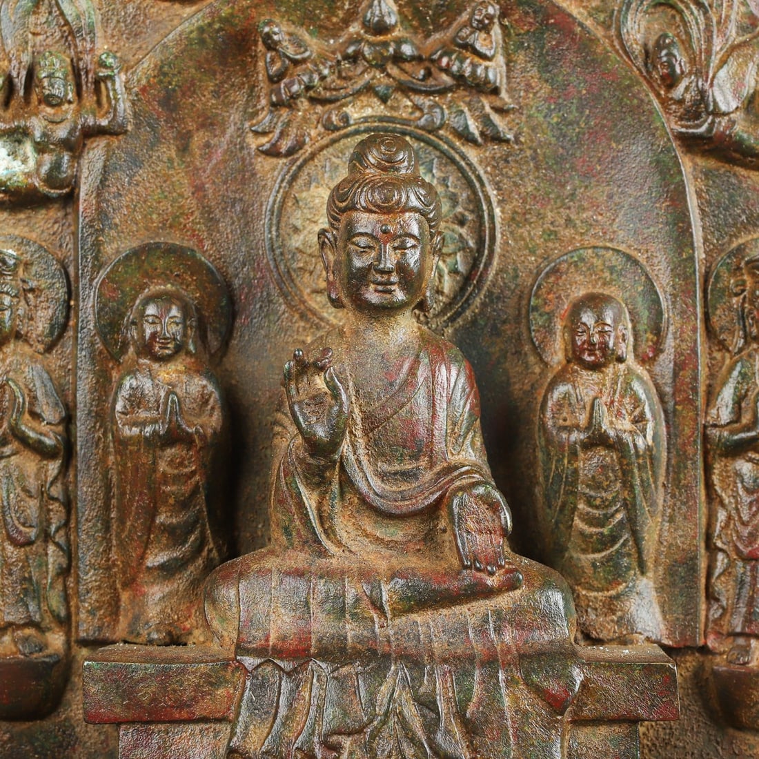 A Exquisite Bronze Buddha statue - 5