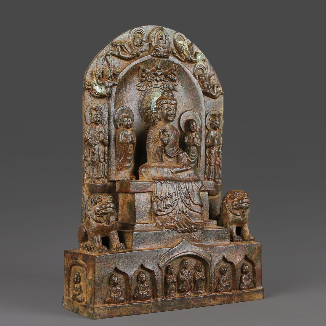 A Exquisite Bronze Buddha statue - 7