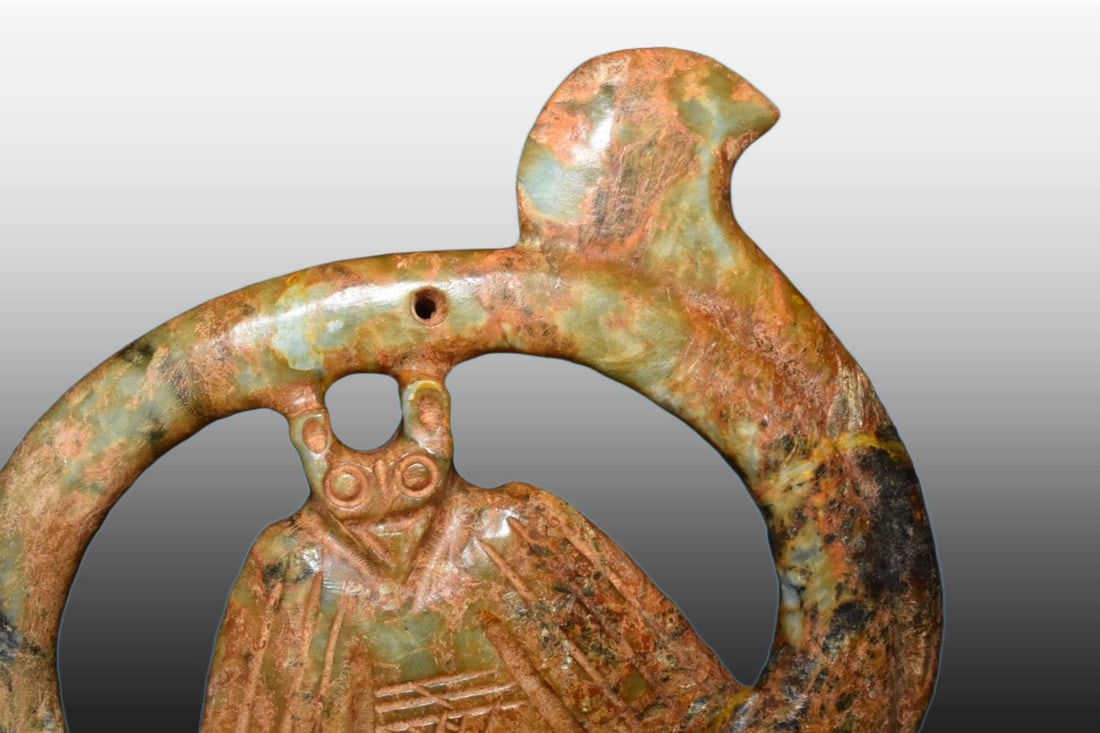 A Exquisite River Polished Jade Dragon - 9