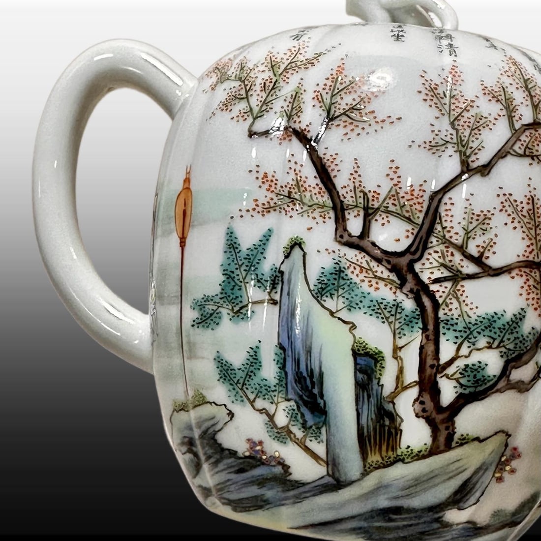 A Exquisite Famille-Rose Figures Pattern Teapot - 6