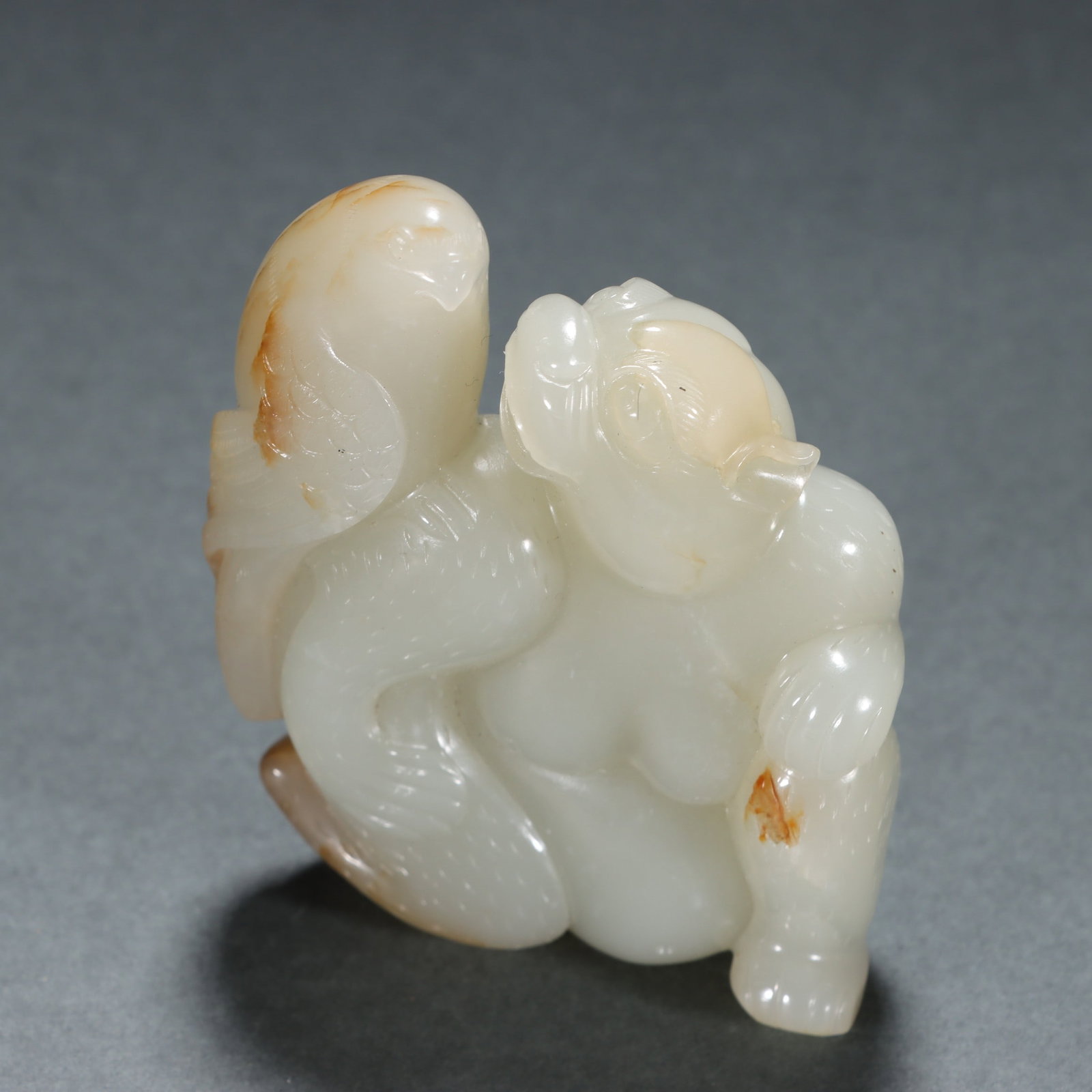 A Exquisite Hotan Jade Bear Ornament - 8