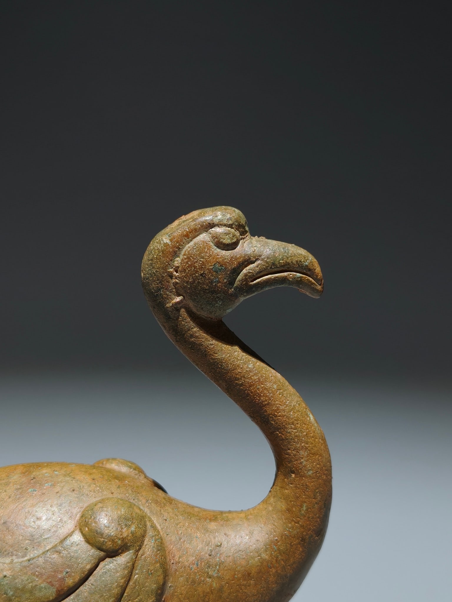 A Exquisite Bronze Bird-shaped Ornament - 2