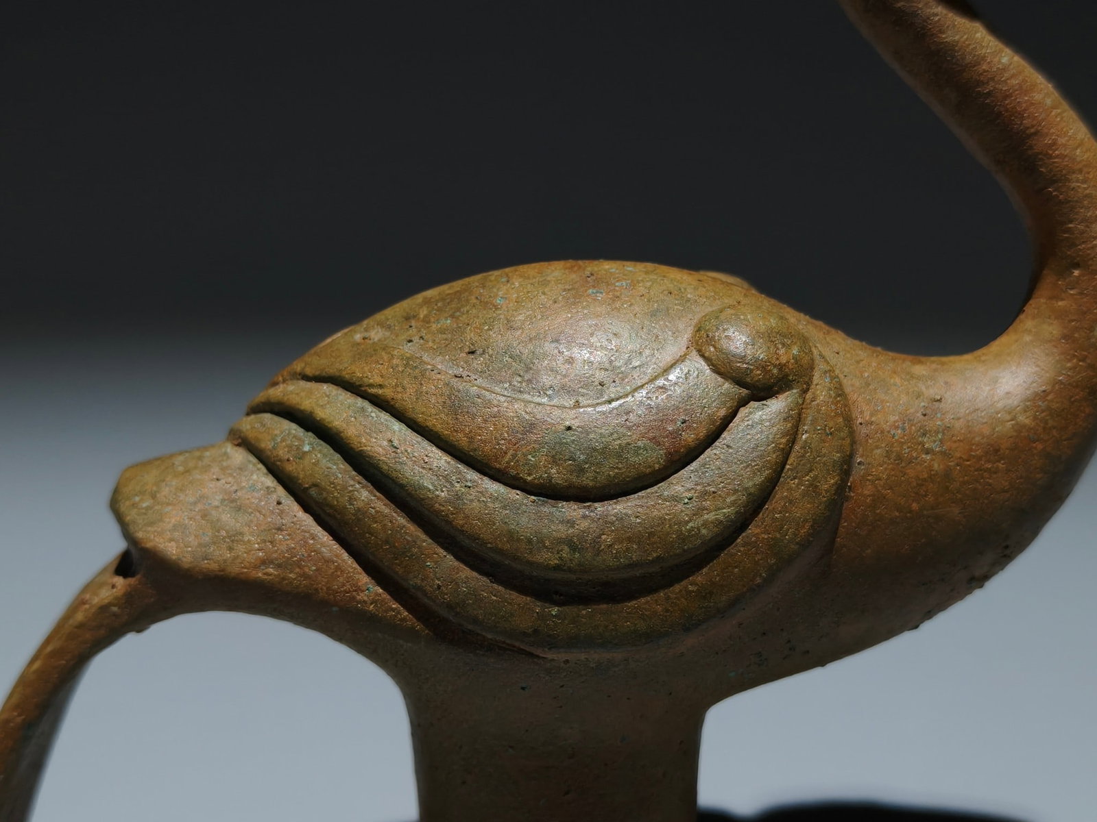 A Exquisite Bronze Bird-shaped Ornament - 3