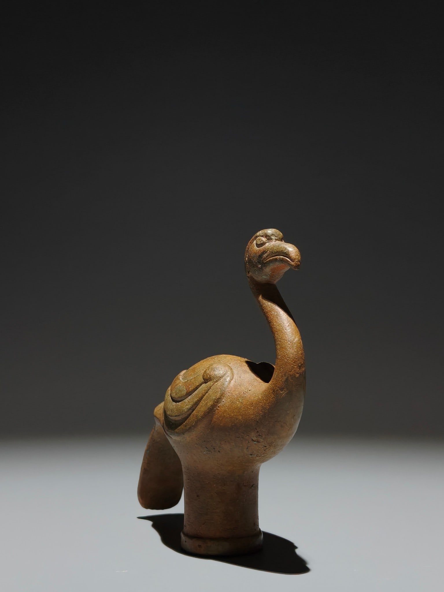 A Exquisite Bronze Bird-shaped Ornament - 4