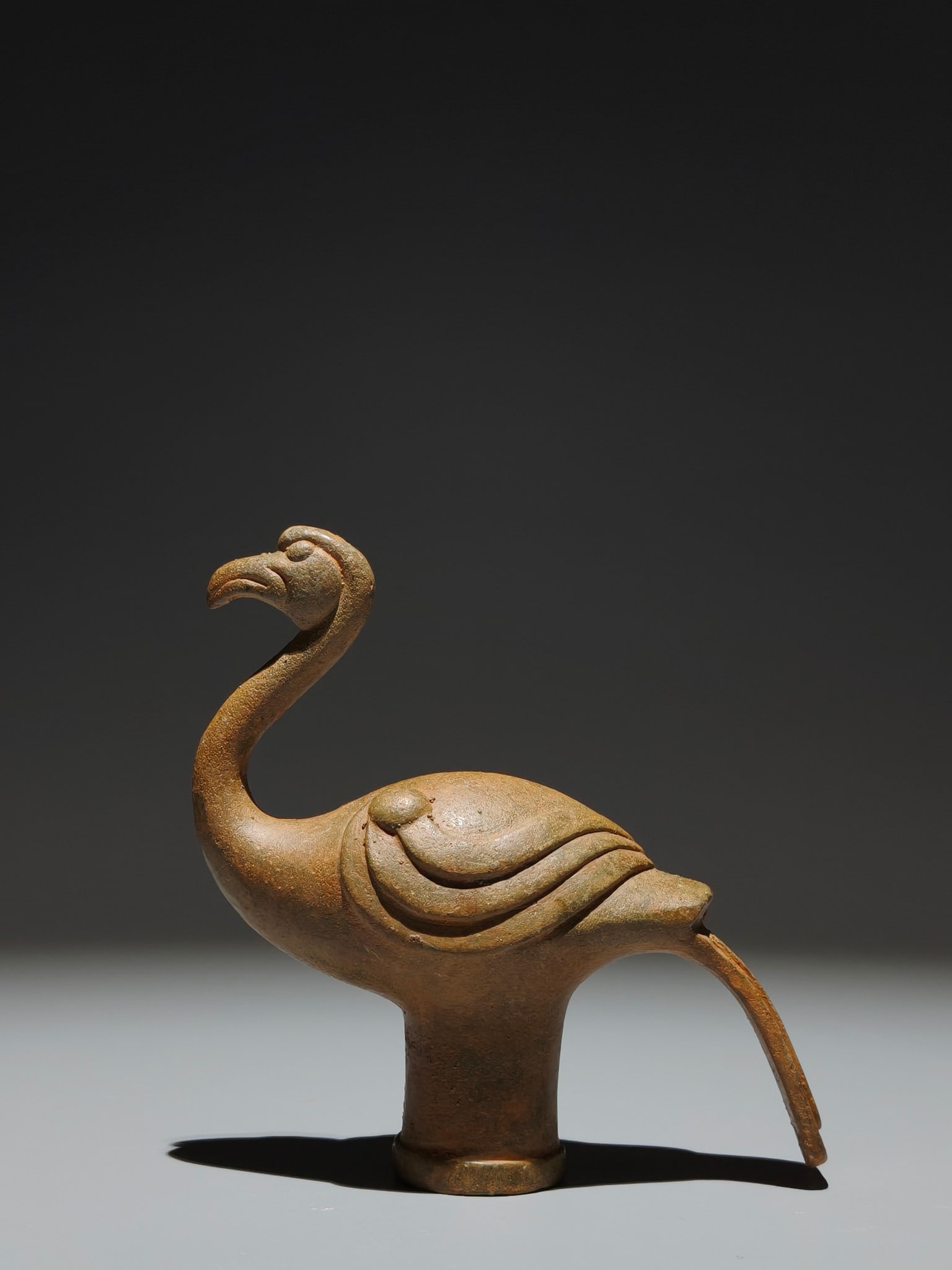 A Exquisite Bronze Bird-shaped Ornament - 5