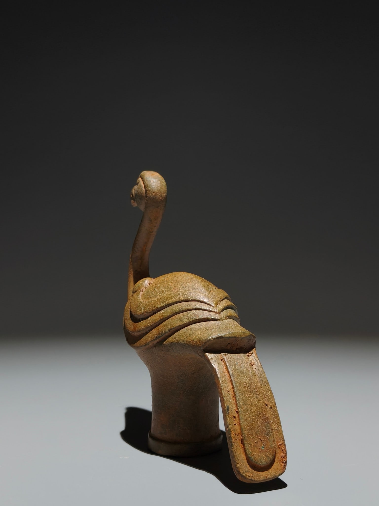 A Exquisite Bronze Bird-shaped Ornament - 7