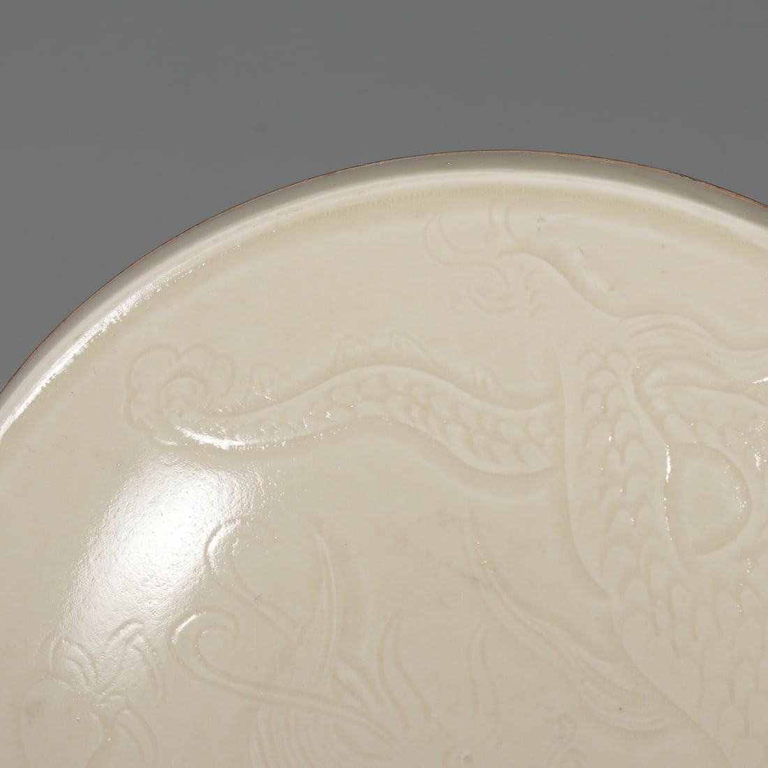 A Exquisite Ding Yao Silver Mouth Dragon Pattern Box - 7