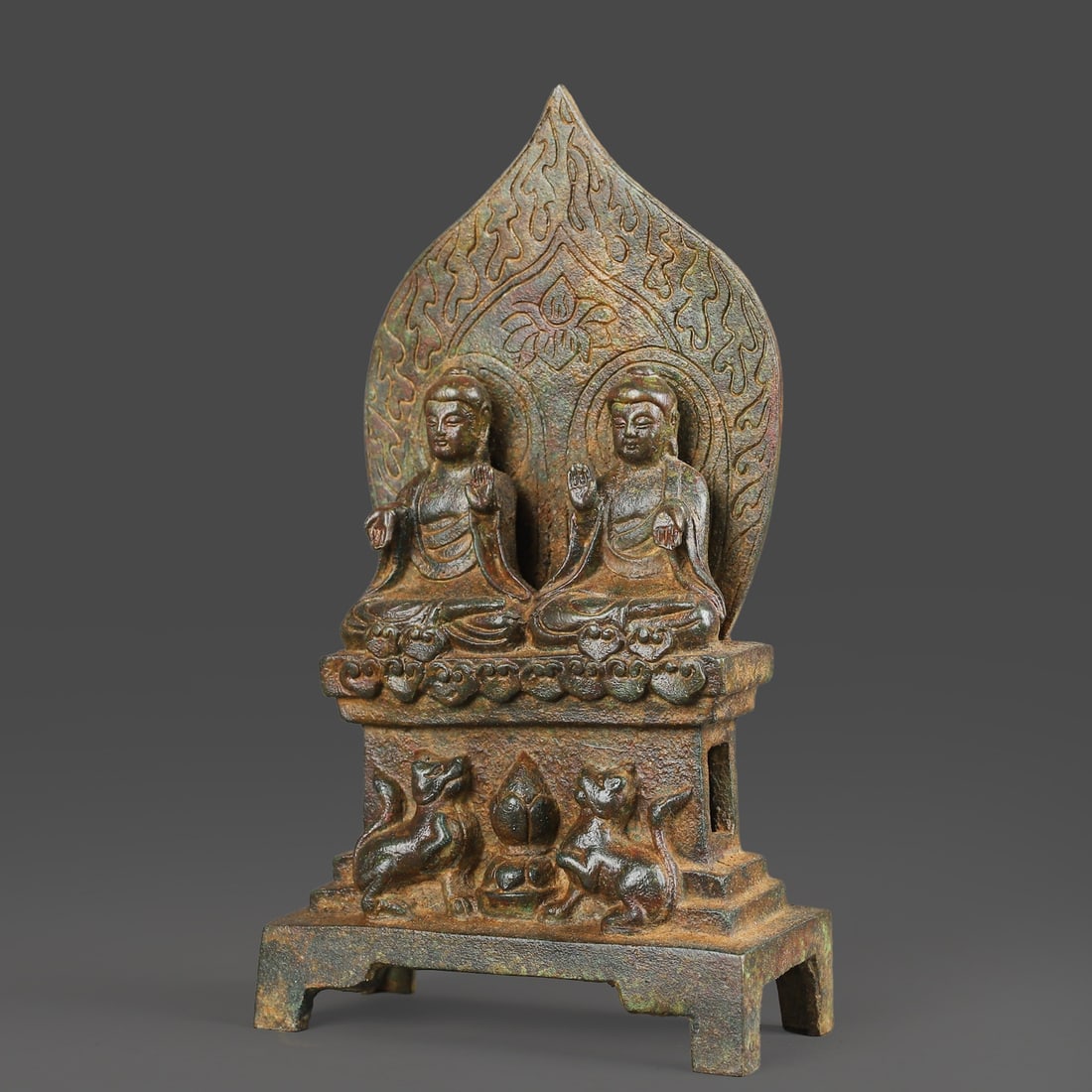 A Exquisite Bronze Buddha statue - 3