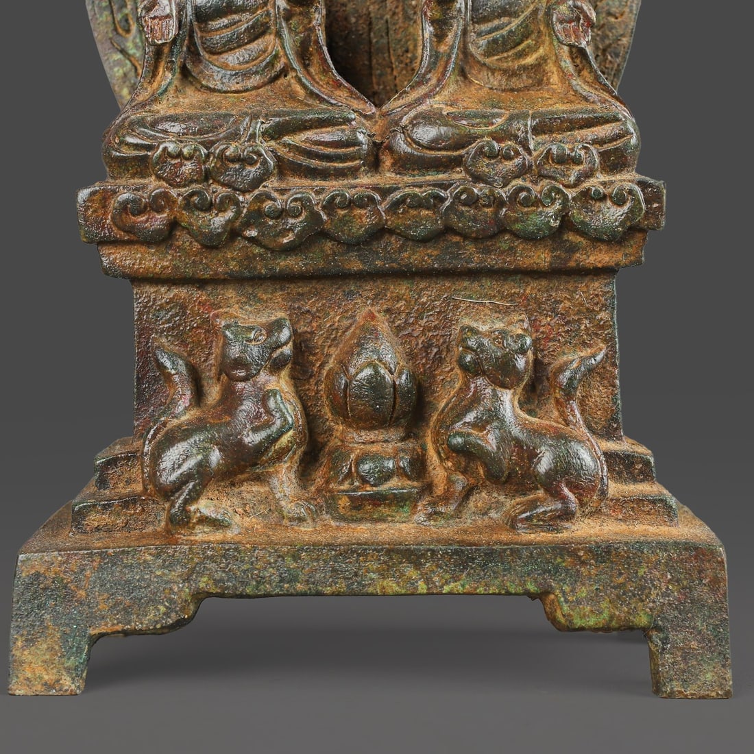 A Exquisite Bronze Buddha statue - 5