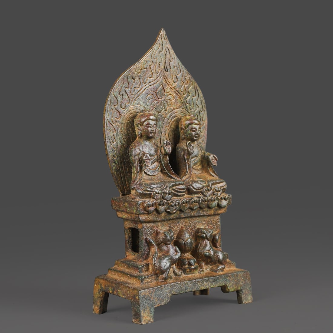 A Exquisite Bronze Buddha statue - 6