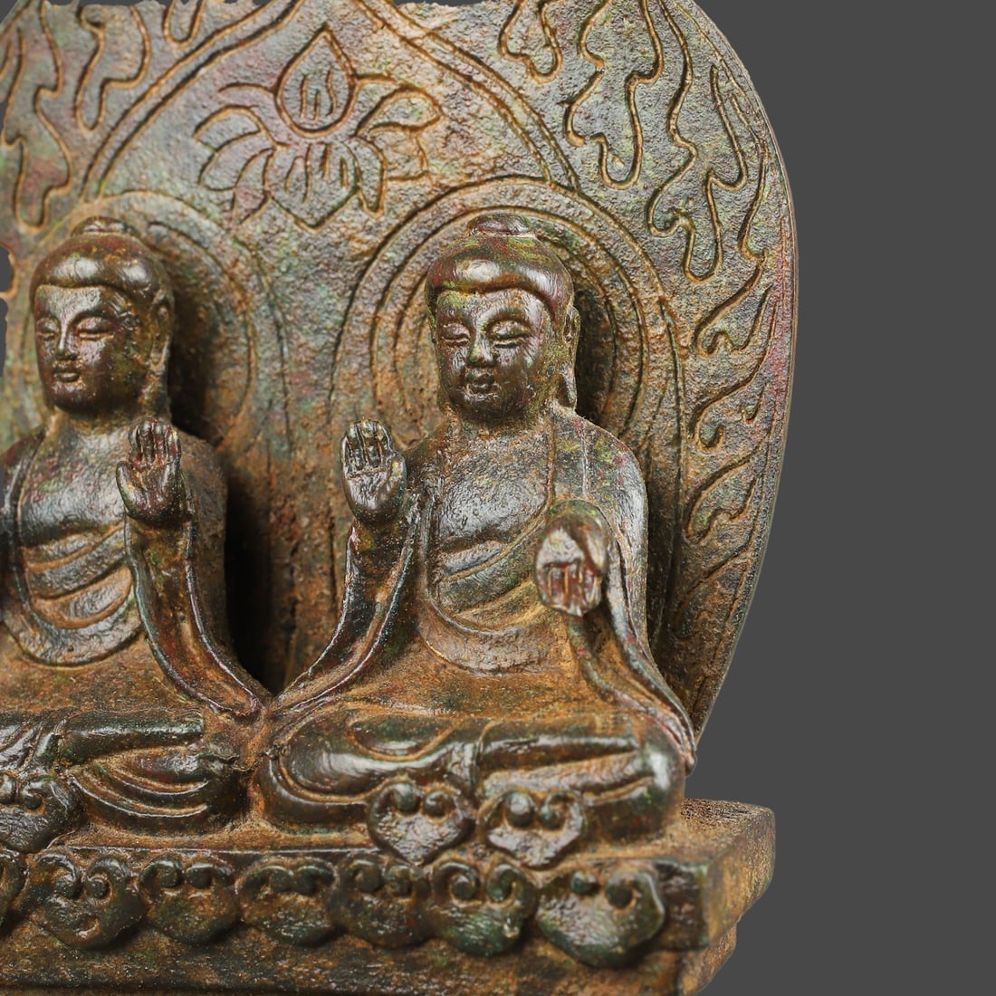 A Exquisite Bronze Buddha statue - 7