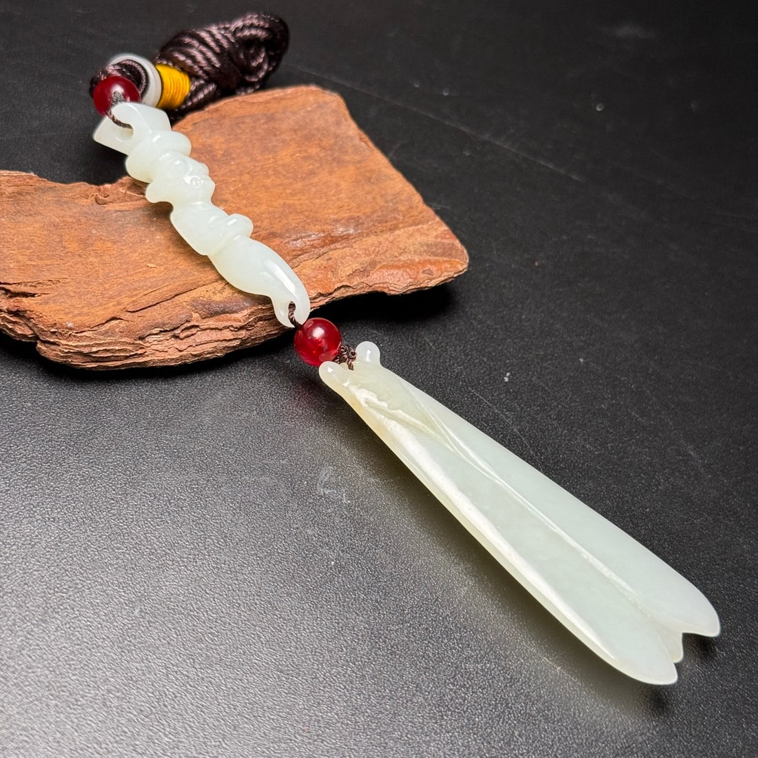 A Exquisite Hotan Jade Accessory - 5