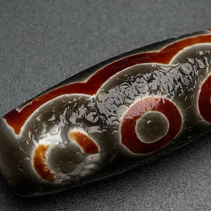 A Exquisite Five-eye Dzi bead - 7