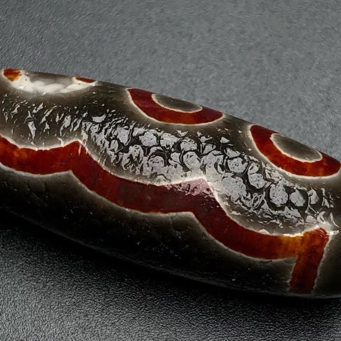 A Exquisite Five-eye Dzi bead - 8
