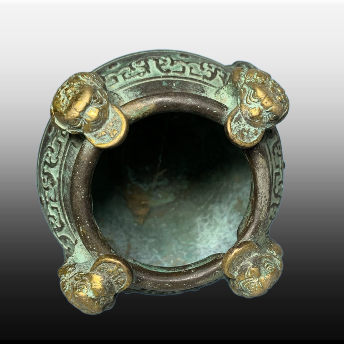 A Exquisite Bronze Golden Toad Jar - 8
