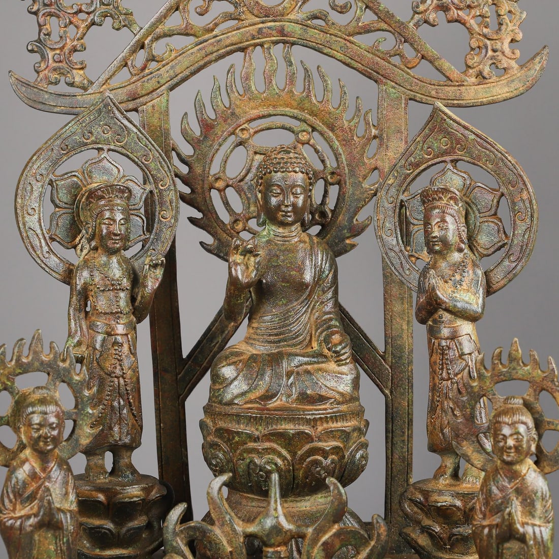A Exquisite Bronze Buddha statue - 3