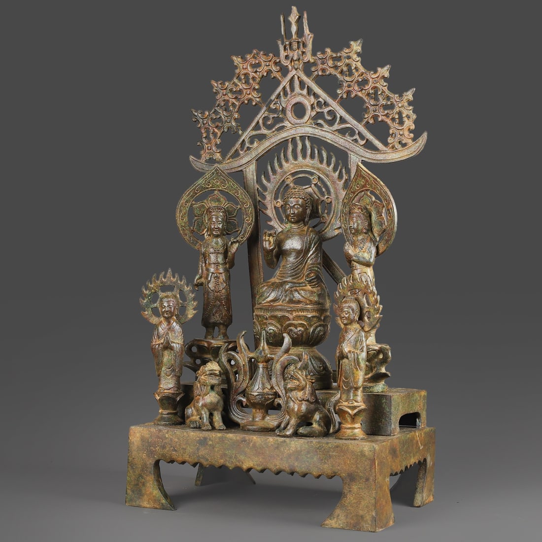 A Exquisite Bronze Buddha statue - 4