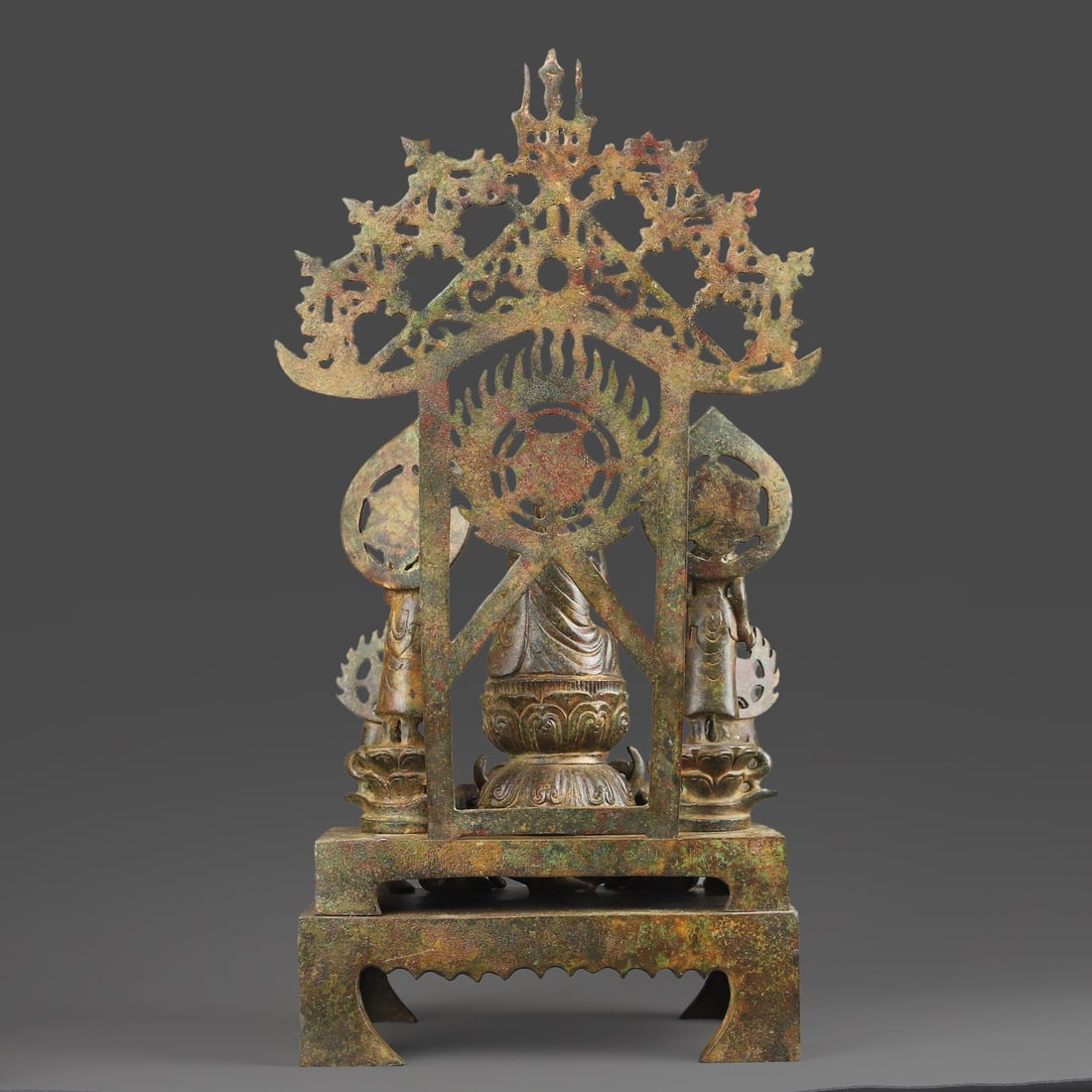A Exquisite Bronze Buddha statue - 8