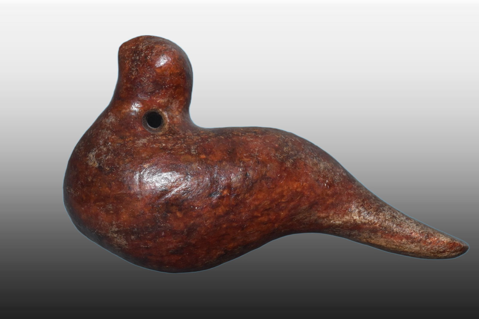 A Exquisite River Polished Jade Bird - 2