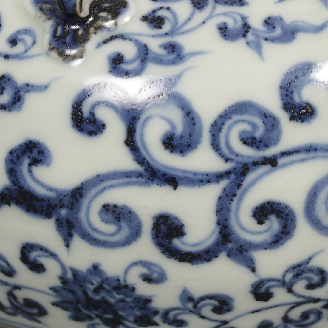 A Exquisite Blue and White Lotus Phoenix Pattern Jar - 4