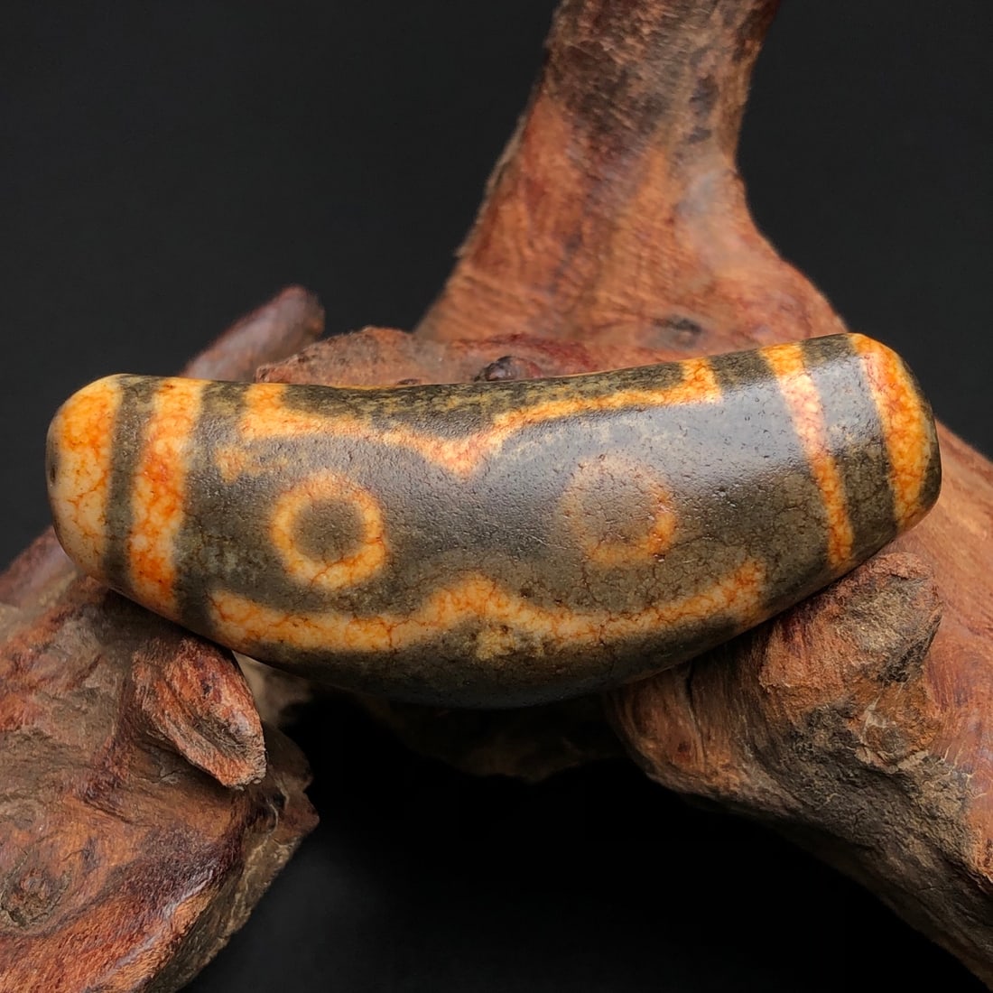 A Exquisite Seven-eye Dzi bead - 4