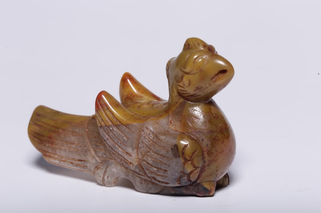 A Exquisite Agate Bird Handheld Carving - 2