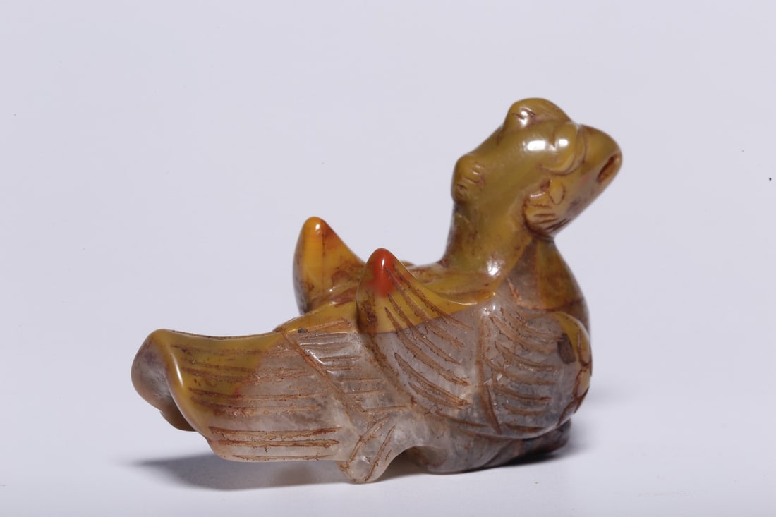 A Exquisite Agate Bird Handheld Carving - 3