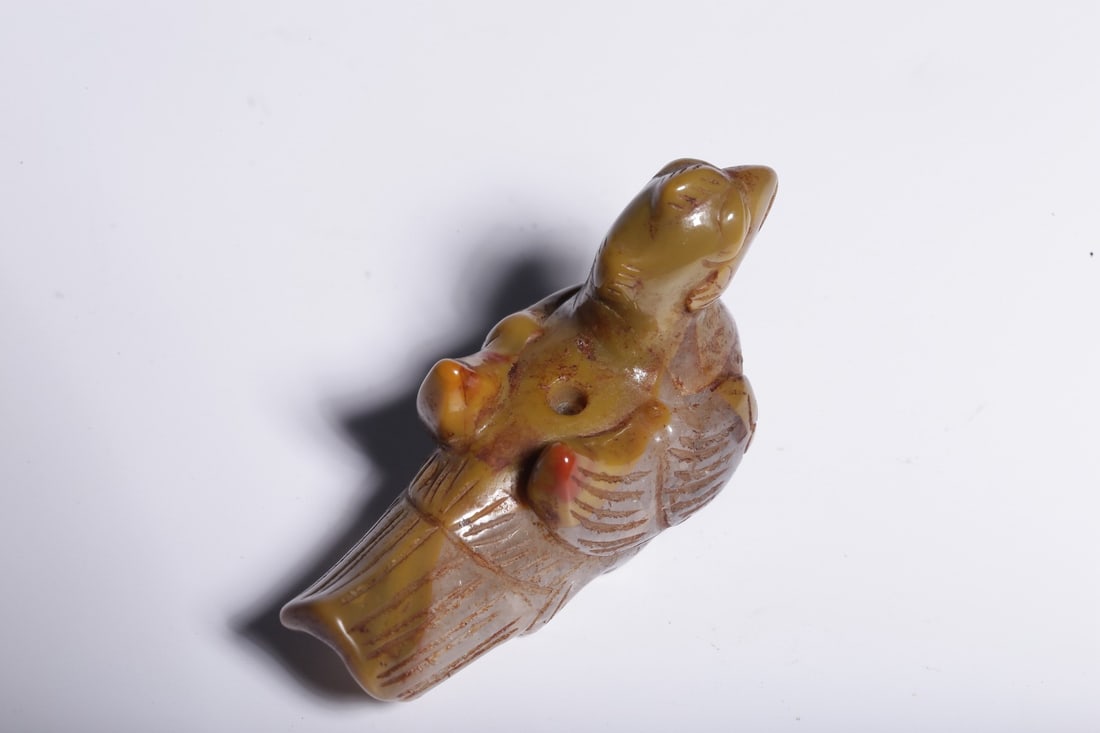 A Exquisite Agate Bird Handheld Carving - 6