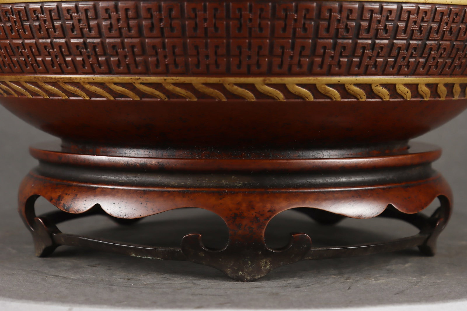 A Exquisite Gilt Bronze Censer - 5