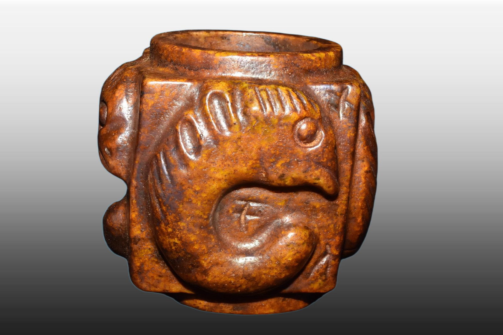 A Exquisite River Polished Jade Handheld Carving - 4