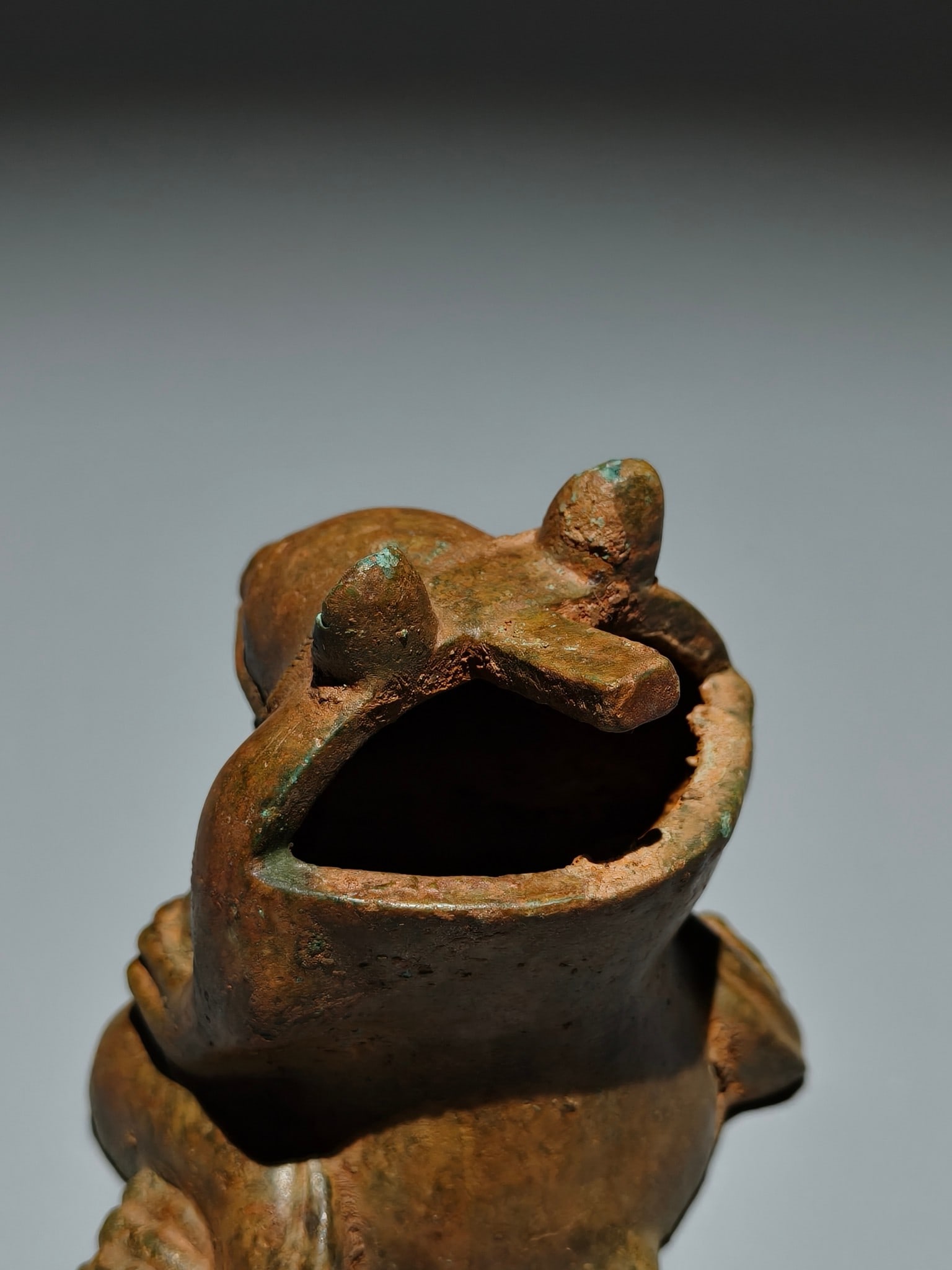 A Exquisite Bronze Bear Ornament - 6