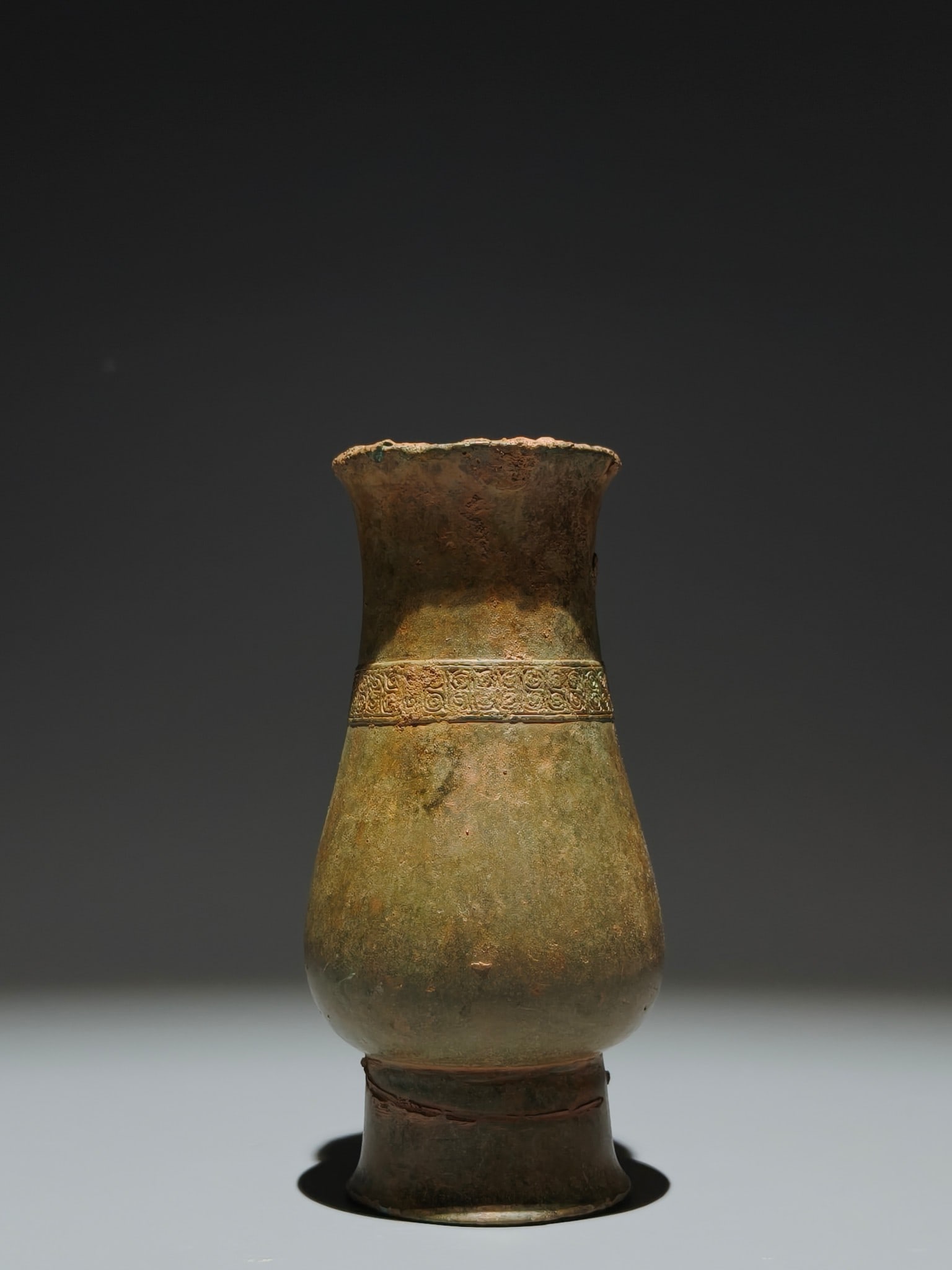 A Exquisite Bronze Pot - 5