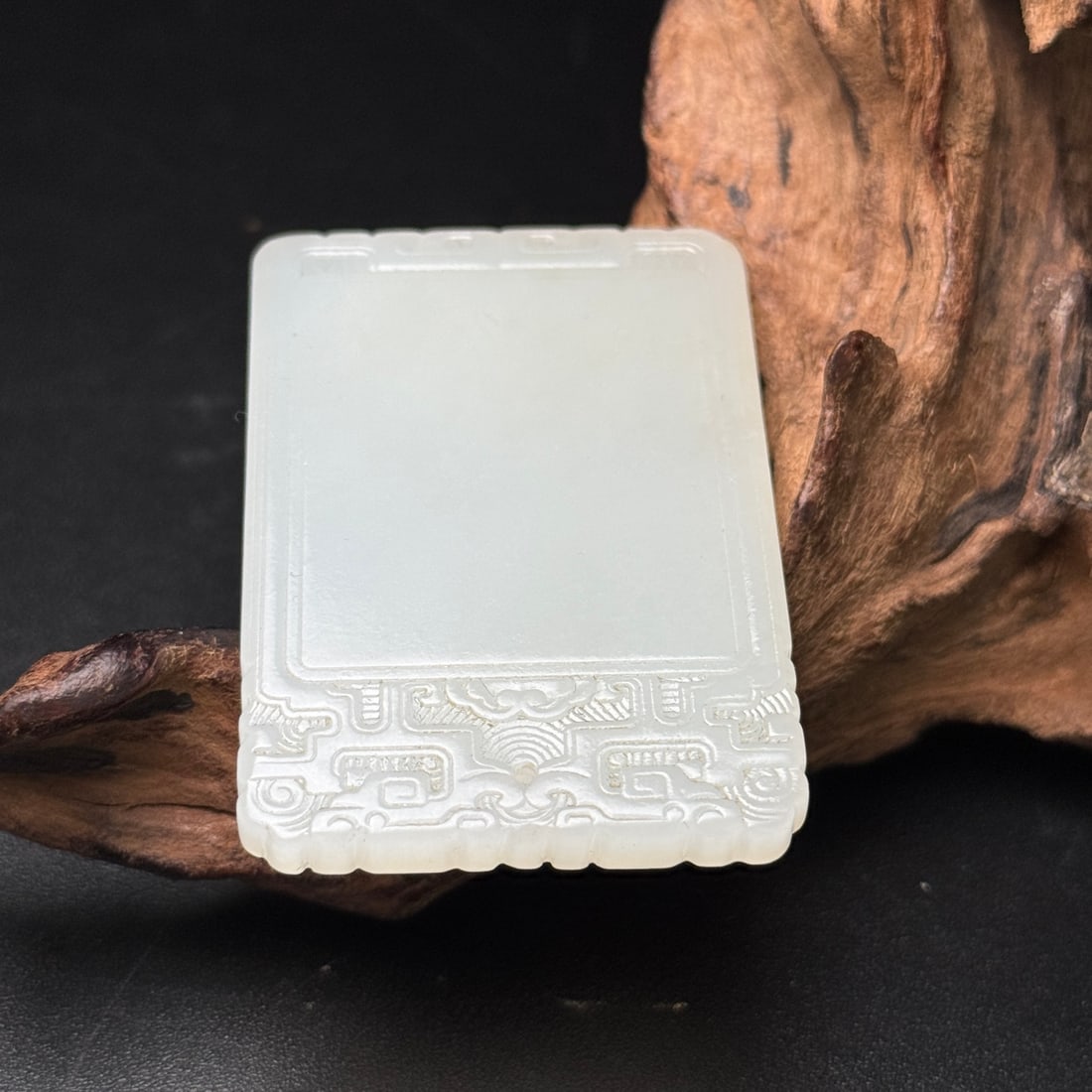 A Exquisite Hotan Jade Brand - 6