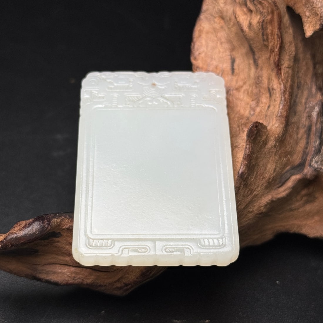 A Exquisite Hotan Jade Brand - 7