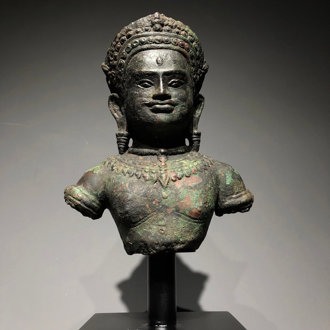 A Exquisite Bronze Deity Statue Ornament - 3