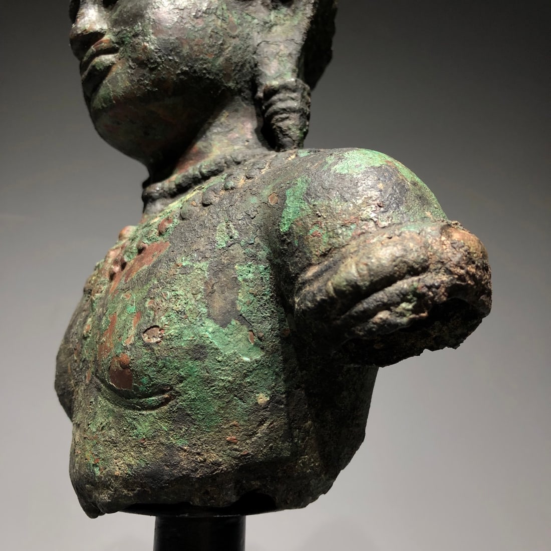 A Exquisite Bronze Deity Statue Ornament - 5